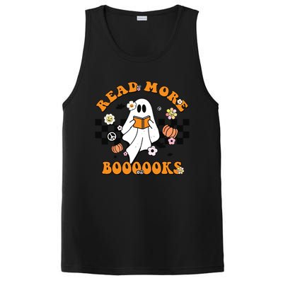 Groovy Halloween Read More Books Cute Boo Read A Book PosiCharge Competitor Tank