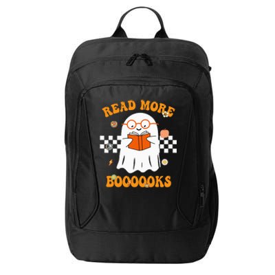 Groovy Halloween Read More Books Cute Boo read a book City Backpack