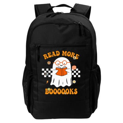 Groovy Halloween Read More Books Cute Boo read a book Daily Commute Backpack