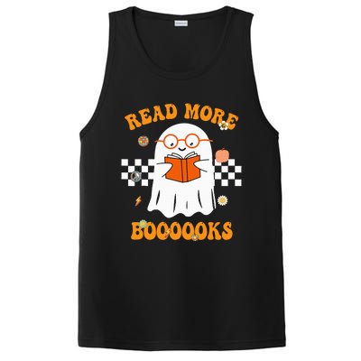 Groovy Halloween Read More Books Cute Boo read a book PosiCharge Competitor Tank