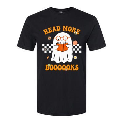 Groovy Halloween Read More Books Cute Boo read a book Softstyle CVC T-Shirt