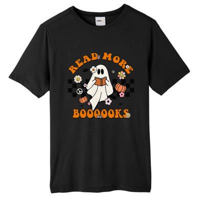 Groovy Halloween Read More Books Cute Boo Read A Book Tall Fusion ChromaSoft Performance T-Shirt