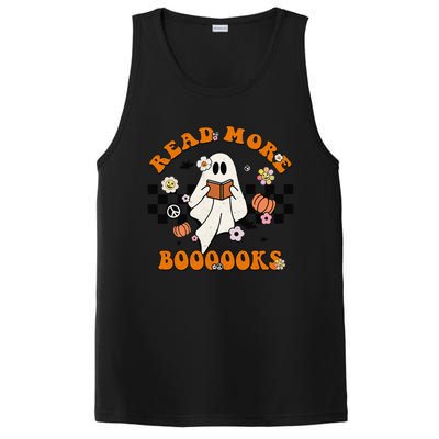 Groovy Halloween Read More Books Cute Boo Read A Book PosiCharge Competitor Tank