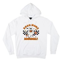 Groovy Halloween Read More Books Cute Boo Read A Book Hoodie