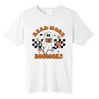 Groovy Halloween Read More Books Cute Boo Read A Book Tall Fusion ChromaSoft Performance T-Shirt