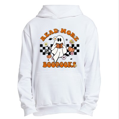 Groovy Halloween Read More Books Cute Boo Read A Book Urban Pullover Hoodie