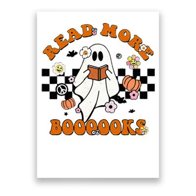 Groovy Halloween Read More Books Cute Boo Read A Book Poster