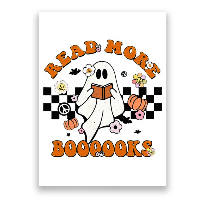 Groovy Halloween Read More Books Cute Boo Read A Book Poster