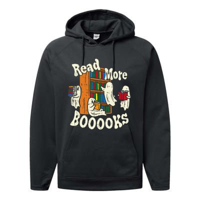 Groovy Halloween Read More Books Cute Boo Student Teacher Performance Fleece Hoodie