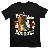 Groovy Halloween Read More Books Cute Boo Student Teacher T-Shirt