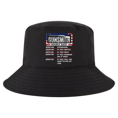 Gunsmith Hourly Rate.Gunsmith Funny Gunsmithing Gun Cool Comfort Performance Bucket Hat