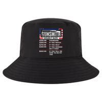 Gunsmith Hourly Rate.Gunsmith Funny Gunsmithing Gun Cool Comfort Performance Bucket Hat