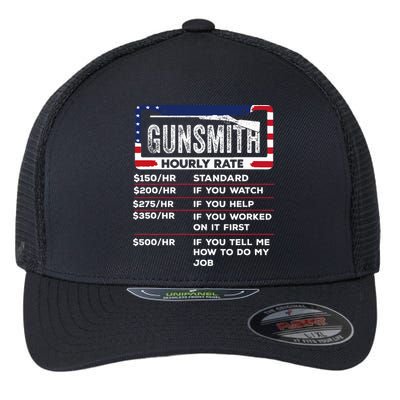 Gunsmith Hourly Rate.Gunsmith Funny Gunsmithing Gun Flexfit Unipanel Trucker Cap