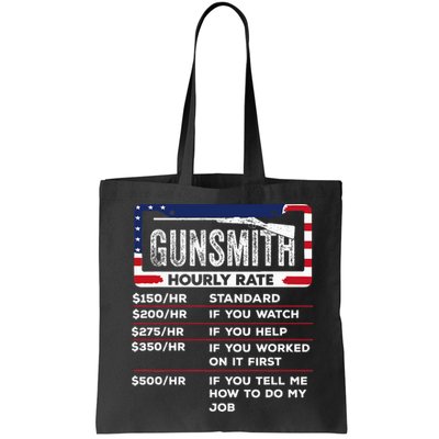 Gunsmith Hourly Rate.Gunsmith Funny Gunsmithing Gun Bag