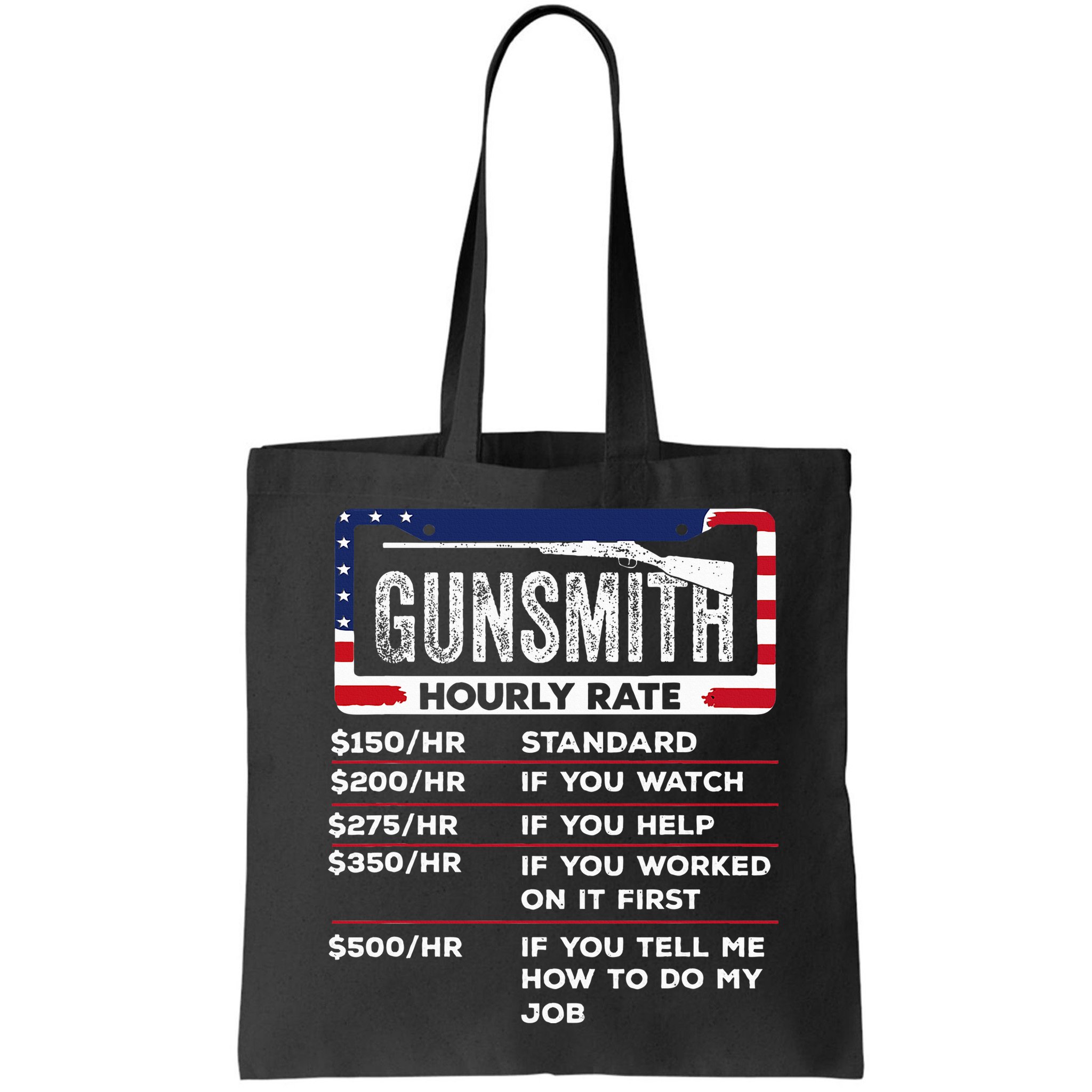 Gunsmith Hourly Rate.Gunsmith Funny Gunsmithing Gun Bag