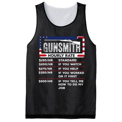 Gunsmith Hourly Rate.Gunsmith Funny Gunsmithing Gun Mesh Reversible Basketball Jersey Tank