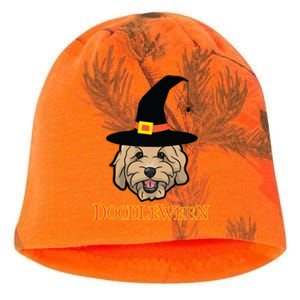 Goldendoodle Halloween Spooky Golden Doodle Dog Gift Kati - Camo Knit Beanie