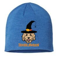 Goldendoodle Halloween Spooky Golden Doodle Dog Gift Sustainable Beanie