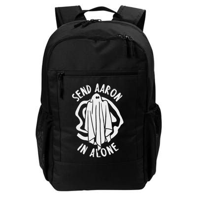 Ghost Hunting Send Aaron In Alone Halloween Daily Commute Backpack