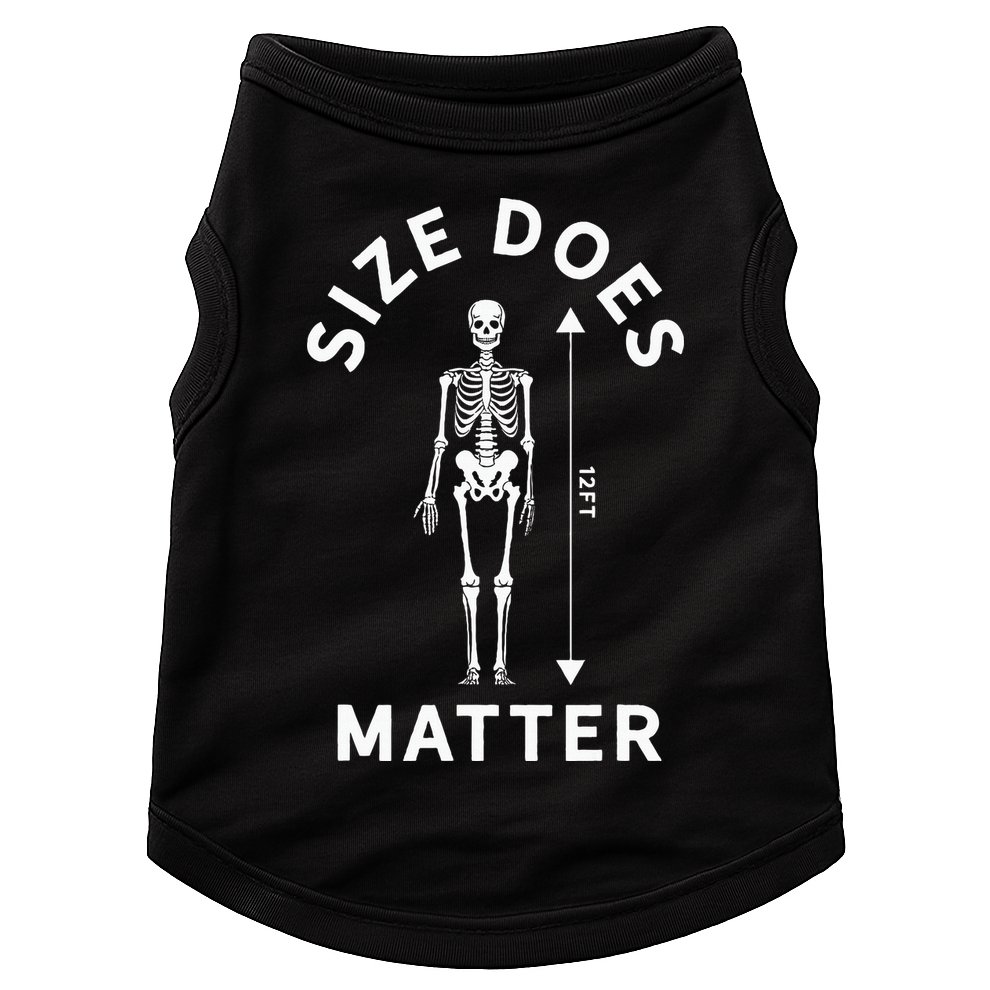 Giant Halloween Skeleton Decoration 12 Feet Doggie Tank
