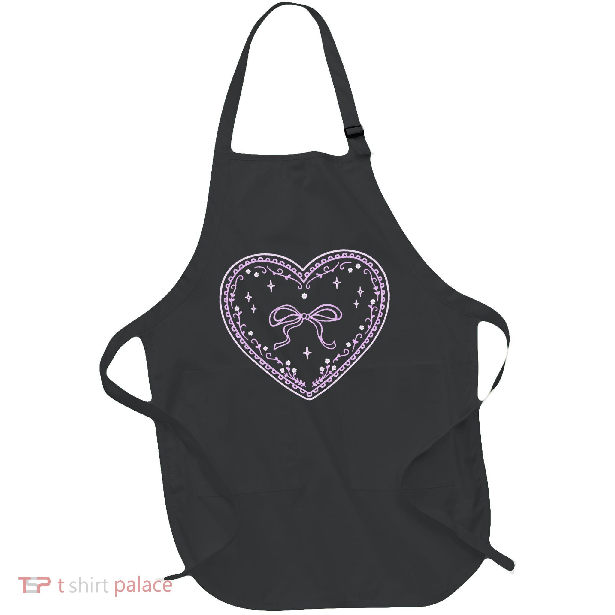 Gingerbread Heart Stuttgart Munich Bavaria Folk Festival Full-Length Apron With Pockets
