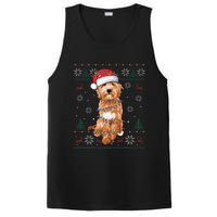 Goldendoodle Holiday Sweater Hilarious Dog Lover Gift PosiCharge Competitor Tank