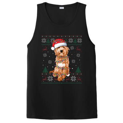 Goldendoodle Holiday Sweater Hilarious Dog Lover Gift PosiCharge Competitor Tank