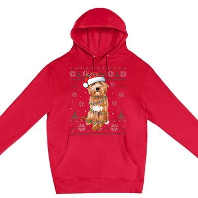 Goldendoodle Holiday Sweater Hilarious Dog Lover Gift Premium Pullover Hoodie