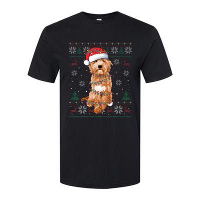 Goldendoodle Holiday Sweater Hilarious Dog Lover Gift Softstyle® CVC T-Shirt