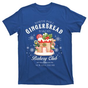 Gingerbread House Snowflake Wintertime Christmas Eve Funny Gift T-Shirt