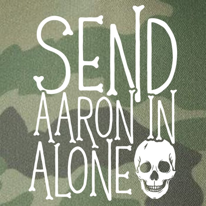 Ghost Hunting Send Aaron In Alone Ghost Hunter Halloween Legacy Tie Dye Trucker Hat