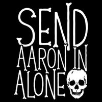 Ghost Hunting Send Aaron In Alone Ghost Hunter Halloween Drawstring Bag