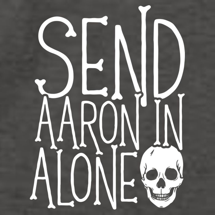 Ghost Hunting Send Aaron In Alone Ghost Hunter Halloween Vector Backpack