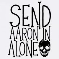 Ghost Hunting Send Aaron In Alone Ghost Hunter Halloween Garment-Dyed Sweatshirt
