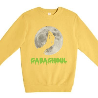 Gabaghoul Halloween Spooky Gift Premium Crewneck Sweatshirt