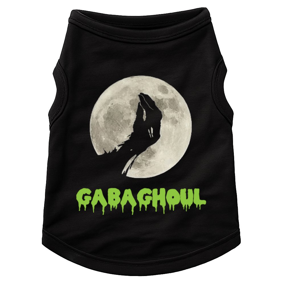 Gabaghoul Halloween Spooky Gift Doggie Tank