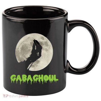 Gabaghoul Halloween Spooky Gift 11oz C Handle Ceramic Mug