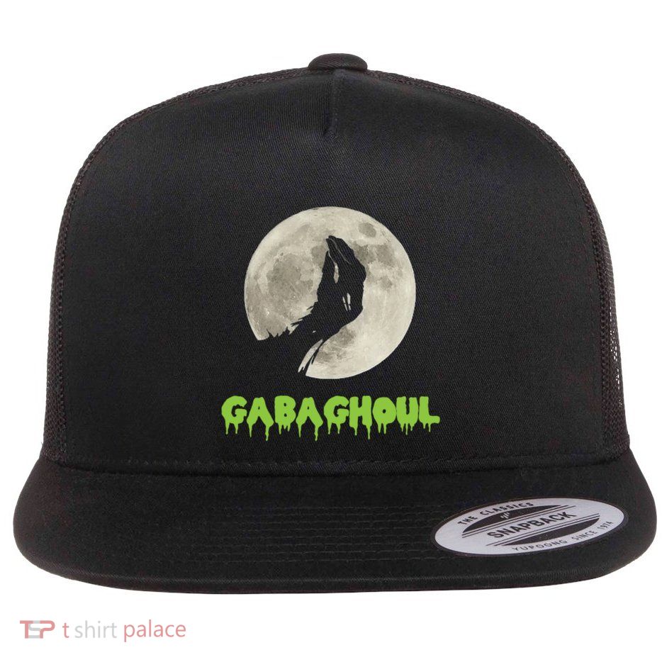 Gabaghoul Halloween Spooky Gift Flatbill Hat