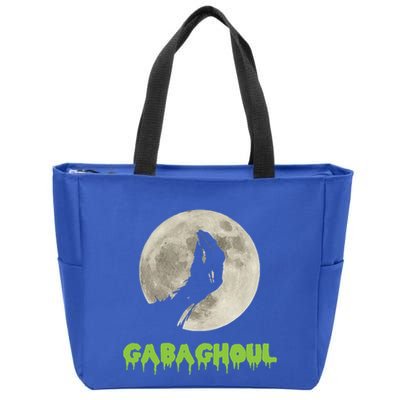 Gabaghoul Halloween Spooky Gift Zip Tote Bag