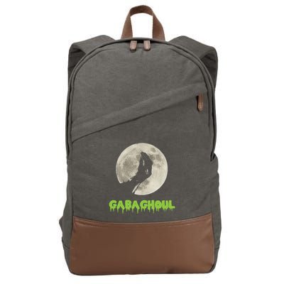 Gabaghoul Halloween Spooky Gift Cotton Canvas Backpack