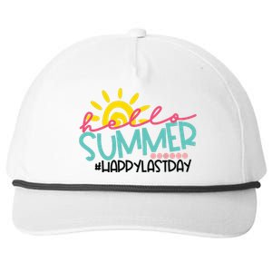 Graduation Hello Summer Happy Last Day Teacher Snapback Five-Panel Rope Hat