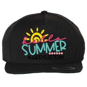 Graduation Hello Summer Happy Last Day Teacher Wool Snapback Cap