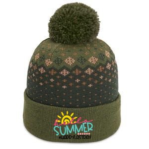 Graduation Hello Summer Happy Last Day Teacher The Baniff Cuffed Pom Beanie