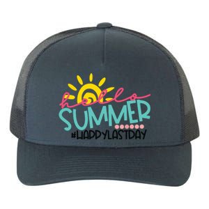 Graduation Hello Summer Happy Last Day Teacher Yupoong Adult 5-Panel Trucker Hat