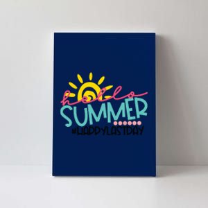 Graduation Hello Summer Happy Last Day Teacher Canvas