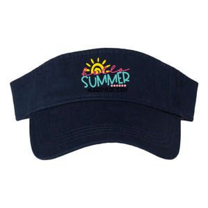 Graduation Hello Summer Happy Last Day Teacher Valucap Bio-Washed Visor