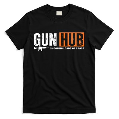 Gun Hub Shooting Loads Of Brass T-Shirt