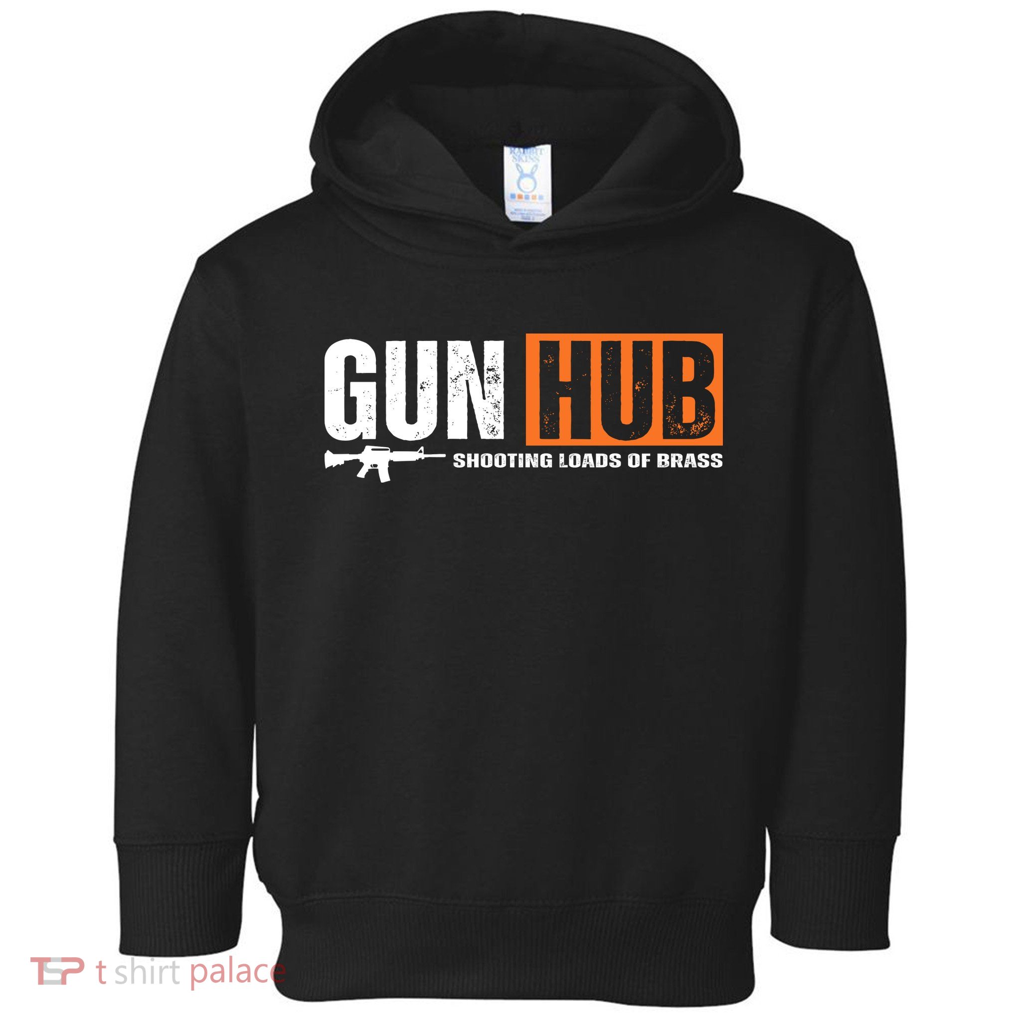 Gun Hub Shooting Loads Of Brass Toddler Hoodie