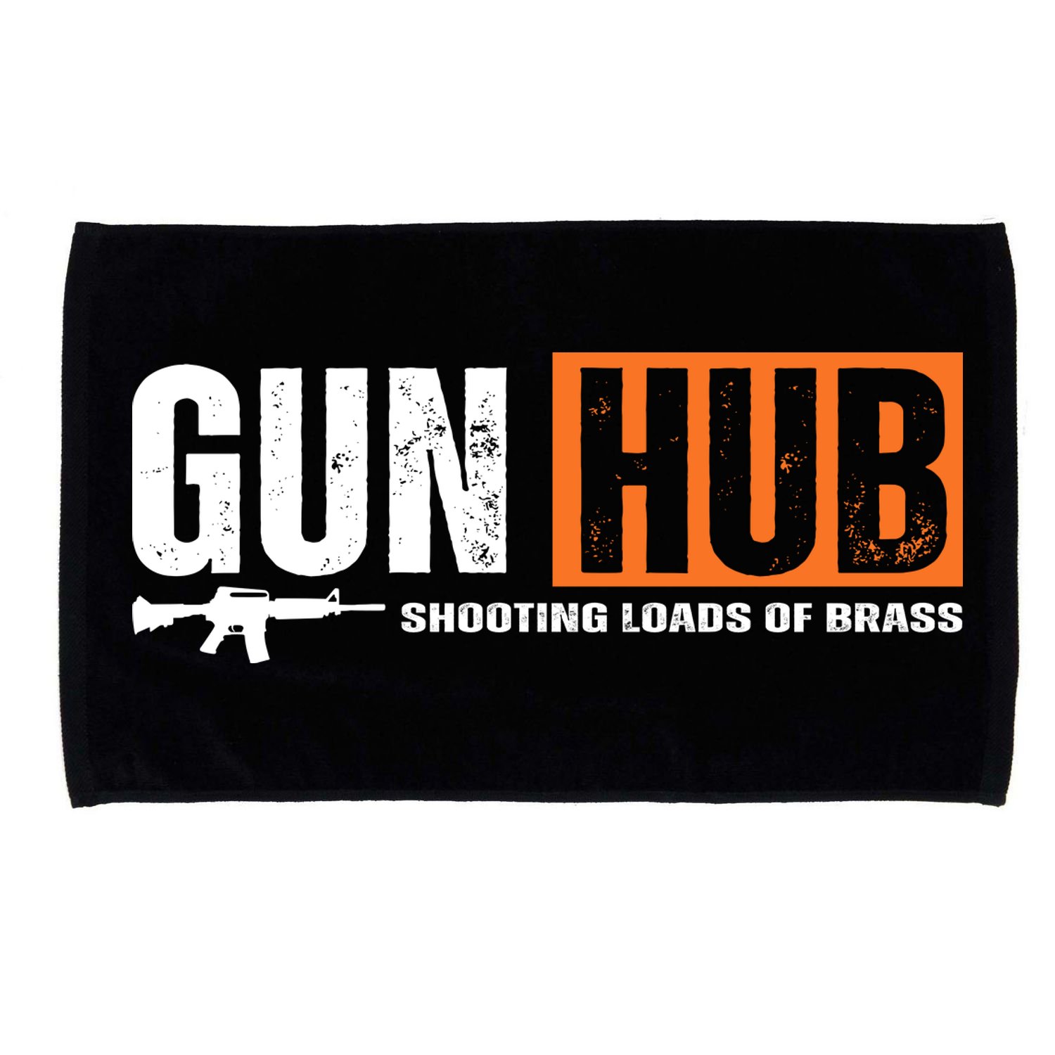 Gun Hub Shooting Loads Of Brass Microfiber Hand Towel
