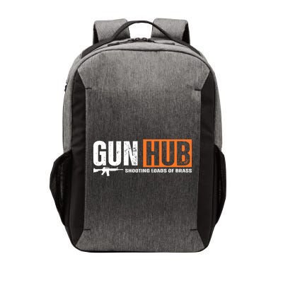 Gun Hub Shooting Loads Of Brass Vector Backpack